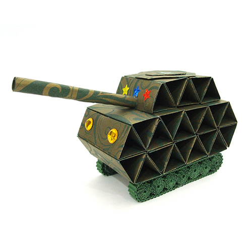 도형접기를 이용한 탱크 만들기 (10종 세트)